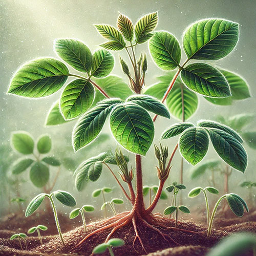 Ювенильная стадия растения